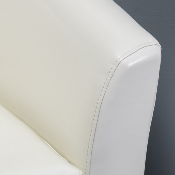 Wade Logan® Wilmore Vegan Leather Swivel Barrel Chair & Reviews Wayfair